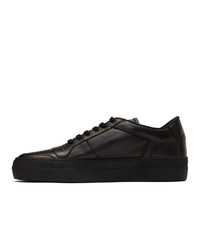 Common Projects Black Full Court Low Sneakers