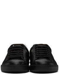 Gucci Black Gg Ace Sneakers