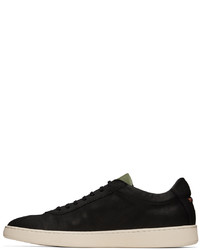 Paul Smith Black Green Vantage Sneakers