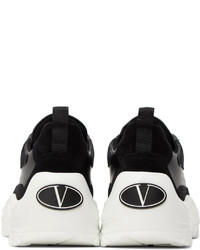 Valentino Garavani Black Gumboy Sneakers