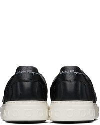 Ferragamo Black Laky Sneakers