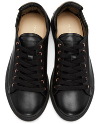 Sophia Webster Black Leather Bibi Sneakers