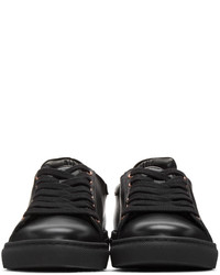 Sophia Webster Black Leather Bibi Sneakers