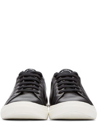 Marc Jacobs Black Leather Empire Sneakers