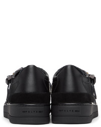 1017 Alyx 9Sm Black Leather Sneakers