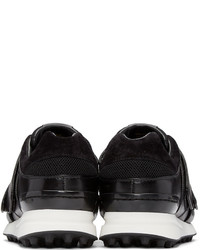 3.1 Phillip Lim Black Leather Trance Sneakers
