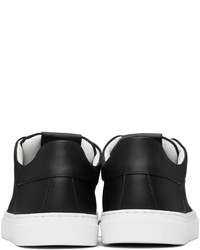 Moschino Black Logo Hardware Sneakers