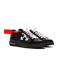 Off-White Black Low 20 Leather Sneakers