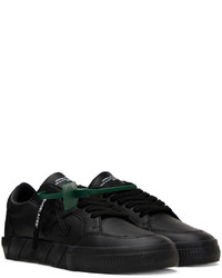Off-White Black Low Vulcanized Sneakers