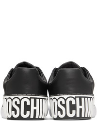 Moschino Black Maxi Logo Sneakers