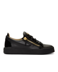 Giuseppe Zanotti Black May London Frankie Sneakers