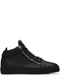 Giuseppe Zanotti Black May London High Sneakers