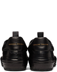 Officine Creative Black Mes 012 Sneakers