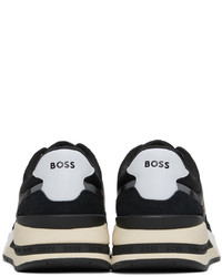 BOSS Black Mixed Sneakers