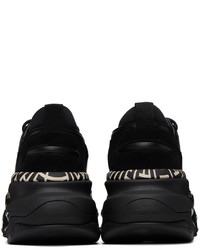 Balmain Black Monogram B Bold Low Top Sneakers