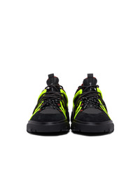 McQ Alexander McQueen Black Orbyt Mid Sneakers