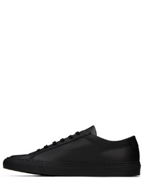 Common Projects Black Original Achilles Low Sneakers