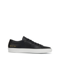 Common Projects Black Original Achilles Sneakers