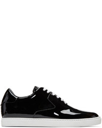DSQUARED2 Black Patent Shiny Sneakers
