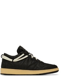 Rhude Black Rhecess Low Sneakers