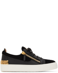 Giuseppe Zanotti Black Sneakers