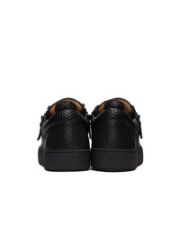 Giuseppe Zanotti Black System Frankie Sneakers