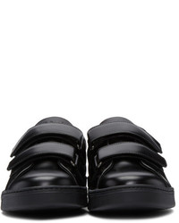 Prada Black Two Strap Sneakers