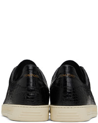 Tom Ford Black Warwick Sneakers