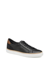 J AND M COLLECTION Casey Sneaker In Black Sheepskin At Nordstrom