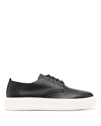 Henderson Baracco Chunky Sole Grained Sneakers