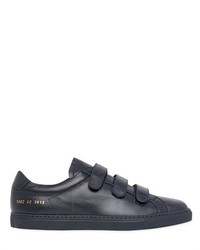 Common Projects Achilles Three Strap Leather Sneakers