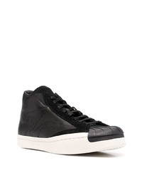 Yohji Yamamoto Contrast Toe High Top Sneakers