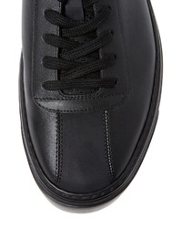 Gucci Contrast Trim Leather Low Top Sneaker