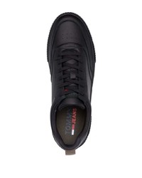 Tommy Jeans Core Panelled Low Top Leather Sneakers