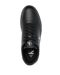Calvin Klein Jeans Cupsole Lace Up Leather Sneakers