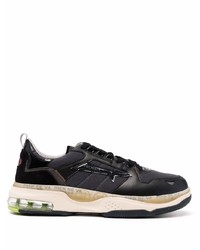 Premiata Draked Chunky Low Top Leather Sneakers