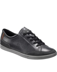 Ecco Collin Casual Tie Black Basaltblack Sambal Sneakers