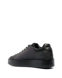 Cesare Paciotti Embossed Leather Sneakers