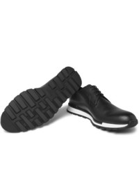 Berluti Fast Track Logo Embossed Leather Sneakers