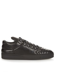 Filling Pieces Mountain Cut Soccer Low Top Leather Trainers