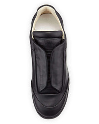 Maison Margiela Future Leather Low Top Sneaker Black