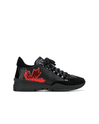 Dsquared2 Glitter Maple Leaf Sneakers