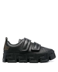 Versace Greca Labyrinth Chunky Leather Sneakers