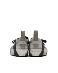 Boris Bidjan Saberi Grey And Black Bamba2 Sneakers