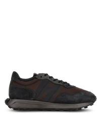 Hogan H601 Panelled Stitched Sneakers