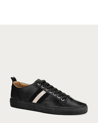 Bally Hectore Black Leather Low Top Sneaker