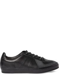 Hender Scheme Mip 05 Panelled Nubuck And Leather Sneakers