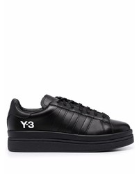 Y-3 Hicho Low Top Leather Sneakers