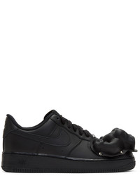 Comme des Garcons Homme Plus Black Nike Edition Air Force 1 07 Sneakers