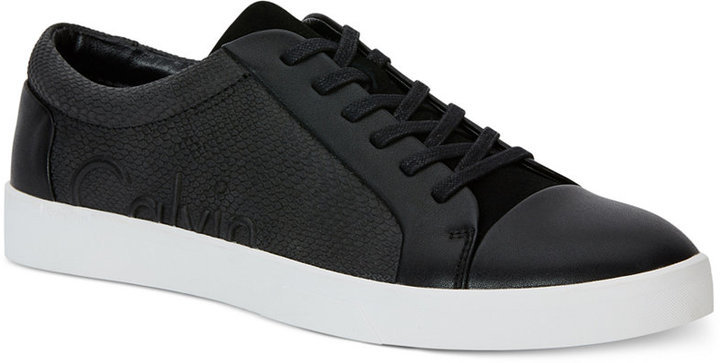 Calvin Klein Igor Leather Sneakers, $98 